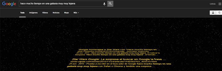 buscador google star wars