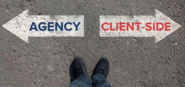 Agency side or client side?